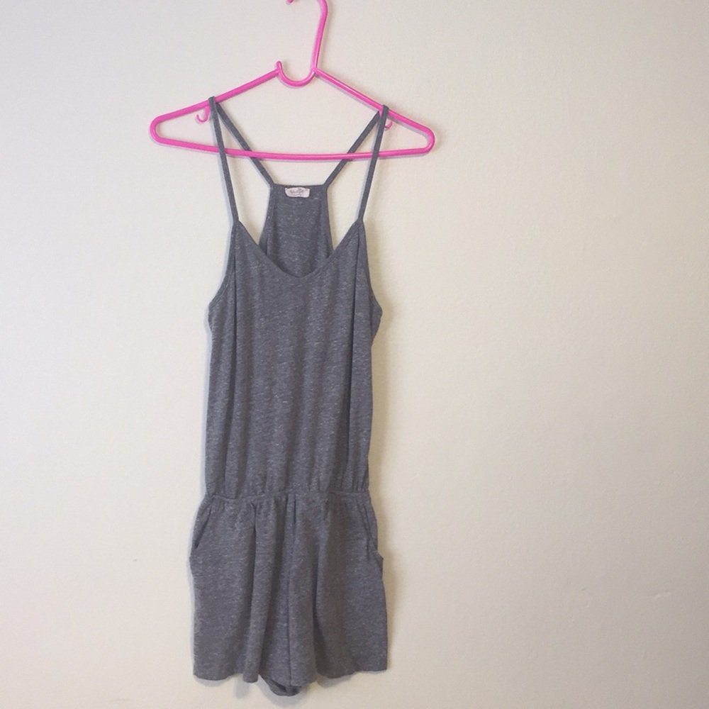 Gray Brandy Melville romper